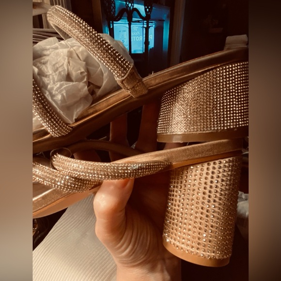 Jones New York Women's Melli Block Heel Embellished Dress Sandals - Picture 2 of 6